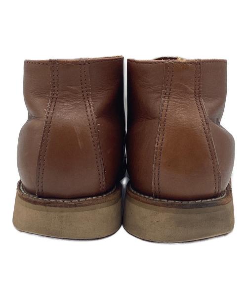 RED WING（レッドウィング）RED WING (レッドウィング) ポストマンチャッカブーツ ブラウン サイズ:SIZE25.5cmの古着・服飾アイテム