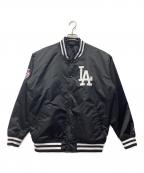 Fanaticsファナティクス）の古着「Los Angeles Dodgers MLB Fanスタジャン」｜ブラック