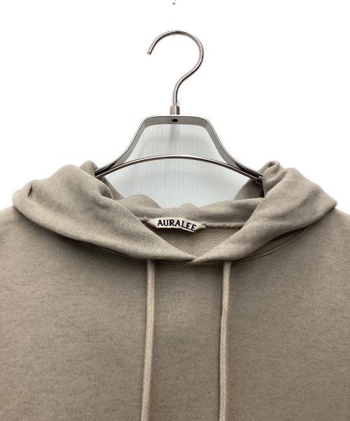 AURALEE（オーラリー）AURALEE (オーラリー) SUPER SOFT HEAVY SWEAT P/O PARKA プルオーバーパーカー ベージュ サイズ:SIZE 3の古着・服飾アイテム