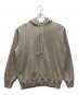 AURALEE（オーラリー）の古着「SUPER SOFT HEAVY SWEAT P/O PARKA プルオーバーパーカー」｜ベージュ