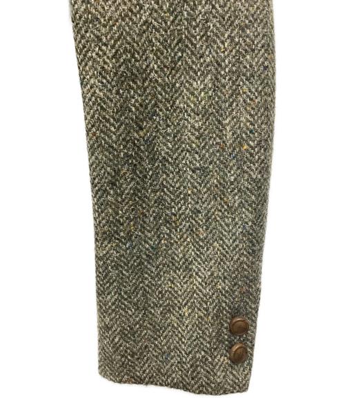 Burberry's（バーバリーズ）Burberry's (バーバリーズ) William Brown ツイードジャケット グリーン サイズ:SIZE 7号の古着・服飾アイテム