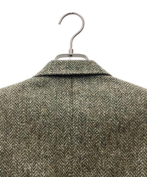 Burberry's（バーバリーズ）Burberry's (バーバリーズ) William Brown ツイードジャケット グリーン サイズ:SIZE 7号の古着・服飾アイテム