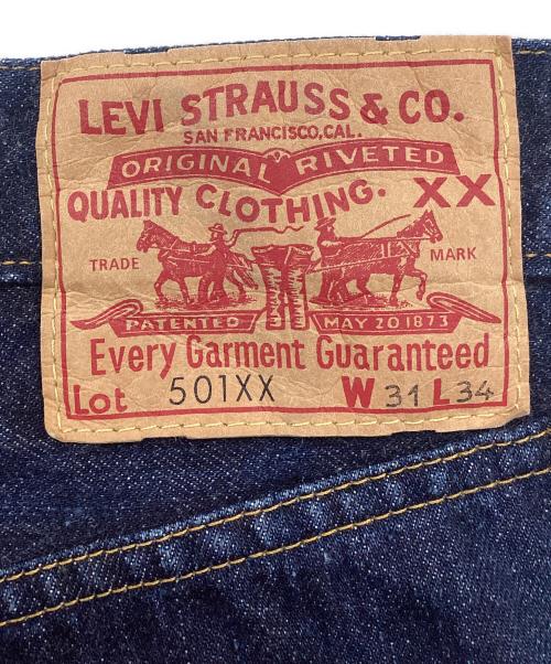 LEVI'S（リーバイス）LEVI'S (リーバイス) 復刻501XXデニムパンツ 1955年モデル ブルー サイズ:SIZE 78.5cm (W31)の古着・服飾アイテム