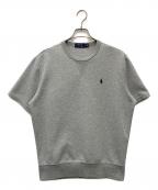 POLO RALPH LAURENポロ・ラルフローレン）の古着「半袖スウェット」｜グレー