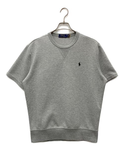 POLO RALPH LAUREN（ポロ・ラルフローレン）POLO RALPH LAUREN (ポロ・ラルフローレン) 半袖スウェット グレー サイズ:Mの古着・服飾アイテム