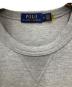 中古・古着 POLO RALPH LAUREN (ポロ・ラルフローレン) 半袖スウェット グレー サイズ:M：6000円
