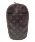LOUIS VUITTON（ルイ ヴィトン）の古着「ポシェットガンジュ モノグラム」｜ブラウン