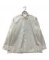 NONNOTTE（ノノット）の古着「Clear Heavy Broadcloth Oversized Shirt 長袖シャツ」｜ホワイト