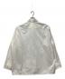 NONNOTTE (ノノット) Clear Heavy Broadcloth Oversized Shirt 長袖シャツ ホワイト サイズ:SIZE 3：18000円