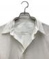 中古・古着 NONNOTTE (ノノット) Clear Heavy Broadcloth Oversized Shirt 長袖シャツ ホワイト サイズ:SIZE 3：18000円