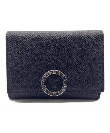 中古・古着通販】BVLGARI (ブルガリ) 名刺入れ GRAIN/BLK ブラック