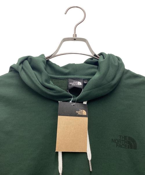 THE NORTH FACE（ザ ノース フェイス）THE NORTH FACE (ザ ノース フェイス) Back Square Logo Hoodie プルオーバーパーカー グリーン サイズ:SIZE Lの古着・服飾アイテム