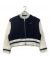 NIKE（ナイキ）の古着「NIKE AS W NSW CARDIGAN STREET BLACK/SAIL/VAST GREY/SAIL 厚手カーディガン」｜ホワイト×ブラック