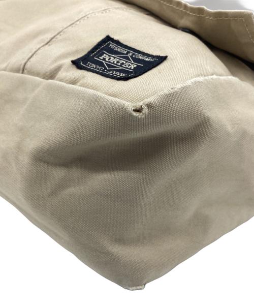PORTER（ポーター）PORTER (ポーター) ショルダーバッグ ベージュの古着・服飾アイテム