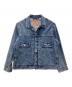 LEVI'S（リーバイス）の古着「2nd RELAXEDデニムジャケット」｜スカイブルー