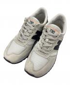 NEW BALANCEニューバランス）の古着「ローカットスニーカー」｜ライトグレー