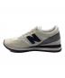 中古・古着 NEW BALANCE (ニューバランス) ローカットスニーカー ライトグレー サイズ:SIZE USA8：9000円