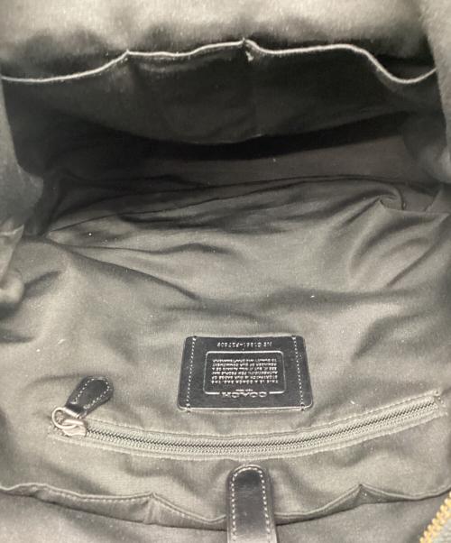 COACH（コーチ）COACH (コーチ) リュック West Backpack In Cordura ブラックの古着・服飾アイテム