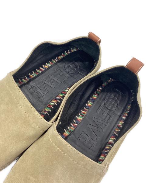 LOEWE（ロエベ）LOEWE (ロエベ) スエードエスパドリーユ ブラウン サイズ:SIZE 43の古着・服飾アイテム