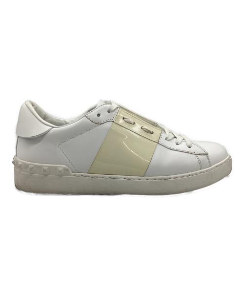 VALENTINO（ヴァレンティノ）VALENTINO (ヴァレンティノ) ローカットスニーカー ホワイト サイズ:SIZE 40の古着・服飾アイテム