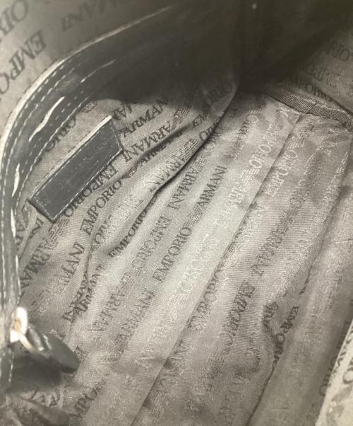 EMPORIO ARMANI（エンポリオ アルマーニ）EMPORIO ARMANI (エンポリオ アルマーニ) ショルダーバッグ ブラックの古着・服飾アイテム