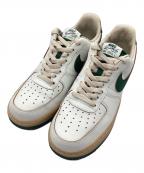 NIKEナイキ）の古着「ローカットスニーカー AIR FORCE 1 '07 LV8 SAIL/GORGE GREEN-SESAME-PEARL WHITE」｜ホワイト