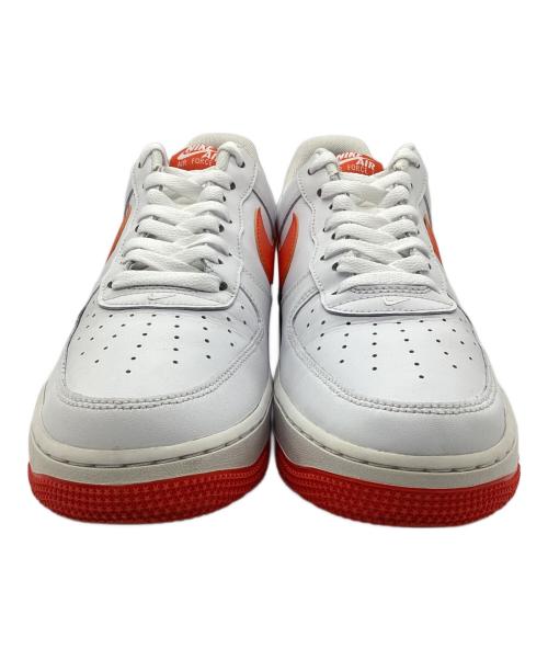 NIKE（ナイキ）NIKE (ナイキ) ローカットスニーカー ホワイト×オレンジ サイズ:SIZE 27.5cmの古着・服飾アイテム