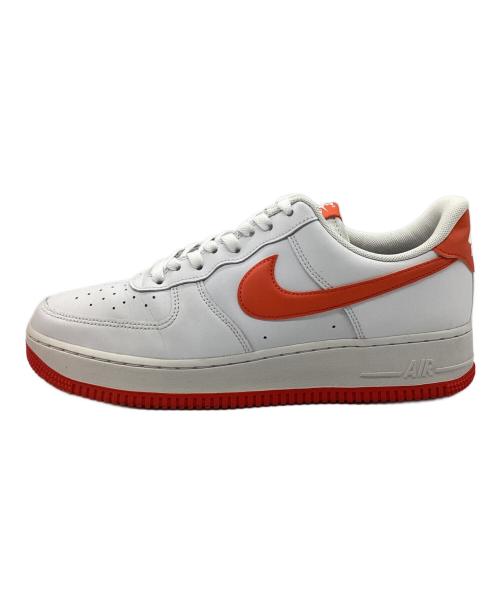 NIKE（ナイキ）NIKE (ナイキ) ローカットスニーカー ホワイト×オレンジ サイズ:SIZE 27.5cmの古着・服飾アイテム