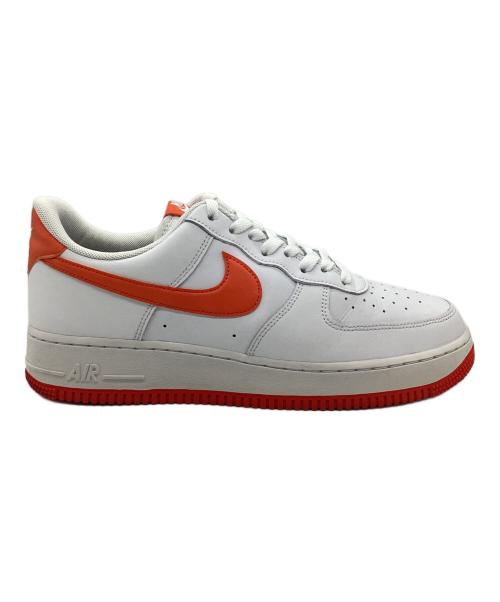 NIKE（ナイキ）NIKE (ナイキ) ローカットスニーカー ホワイト×オレンジ サイズ:SIZE 27.5cmの古着・服飾アイテム