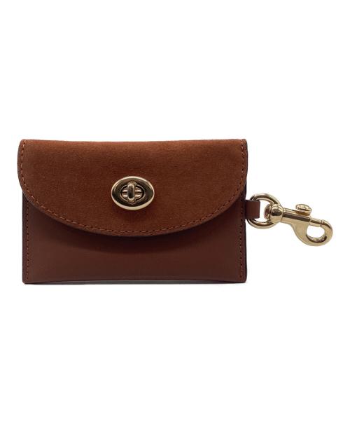 COACH（コーチ）COACH (コーチ) 小銭入れ ターンロック ブラウンの古着・服飾アイテム