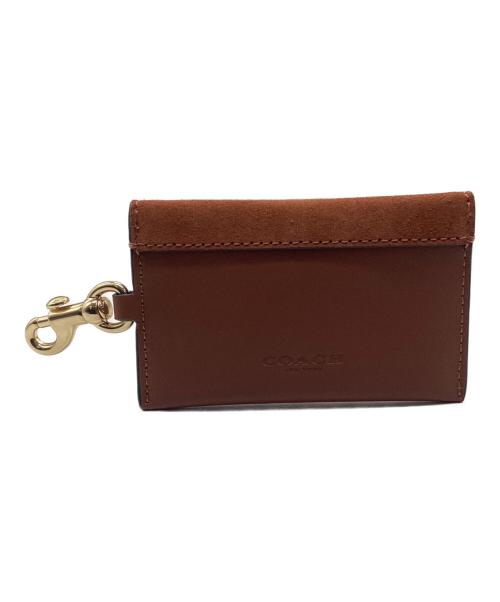COACH（コーチ）COACH (コーチ) 小銭入れ ターンロック ブラウンの古着・服飾アイテム