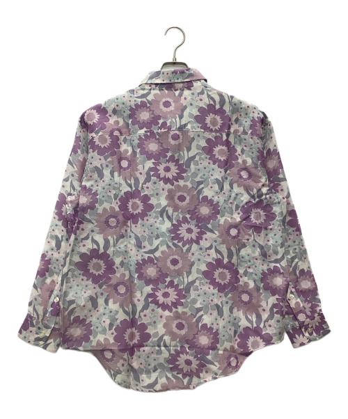 COACH（コーチ）COACH (コーチ) コットン ボイル シャツ 長袖シャツ パープル サイズ:SIZE 2の古着・服飾アイテム