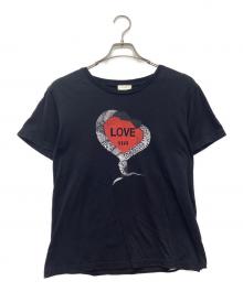 Saint Laurent Paris（サンローランパリ）の古着「Tシャツ」｜ブラック