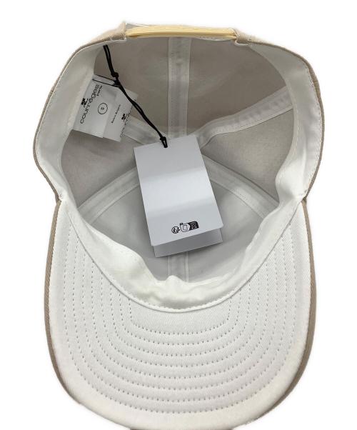 courreges（クレージュ）courreges (クレージュ) シグネチャーACコットンキャップ ベージュ サイズ:S 未使用品の古着・服飾アイテム