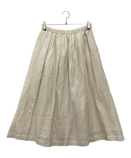 SOIL（ソイル）SOIL (ソイル) ラップスカート ベージュ サイズ:SIZE 1の古着・服飾アイテム
