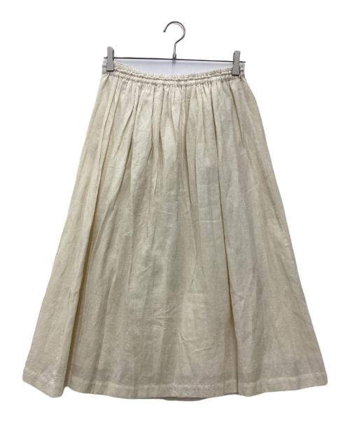 SOIL（ソイル）SOIL (ソイル) ラップスカート ベージュ サイズ:SIZE 1の古着・服飾アイテム