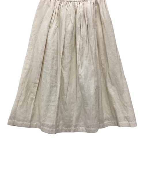 SOIL（ソイル）SOIL (ソイル) ラップスカート ベージュ サイズ:SIZE 1の古着・服飾アイテム