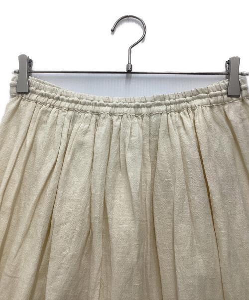 SOIL（ソイル）SOIL (ソイル) ラップスカート ベージュ サイズ:SIZE 1の古着・服飾アイテム