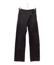 Champion REVERSE WEAVE（チャンピオン リバース ウィーブ）の古着「スウェットパンツ  80~90 トリコタグ 後期」｜ブラック