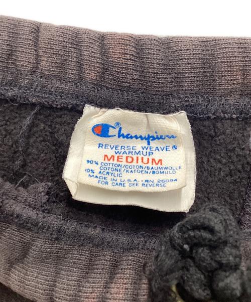 Champion REVERSE WEAVE（チャンピオン リバース ウィーブ）Champion REVERSE WEAVE (チャンピオン リバース ウィーブ) スウェットパンツ  80~90 トリコタグ 後期 ブラック サイズ:SIZE Mの古着・服飾アイテム