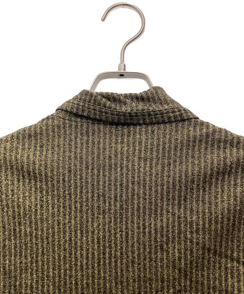 FENDI JEANS（フェンディ ジーンズ）FENDI jeans (フェンディ ジーンズ) 長袖シャツ ゴールド サイズ:SIZE ITARY 40の古着・服飾アイテム