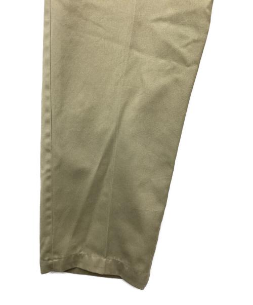 Dickies（ディッキーズ）Dickies (ディッキーズ) ワークパンツ USA製 推定80S～90S カーキ サイズ:SIZE 96cm (W38)の古着・服飾アイテム