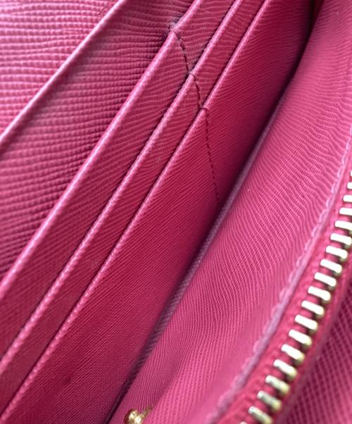 PRADA（プラダ）PRADA (プラダ) 長財布 ピンクの古着・服飾アイテム