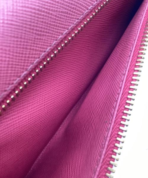 PRADA（プラダ）PRADA (プラダ) 長財布 ピンクの古着・服飾アイテム