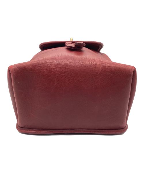 COACH（コーチ）COACH (コーチ) OLD COACH リュック ターンロック式 レッドの古着・服飾アイテム