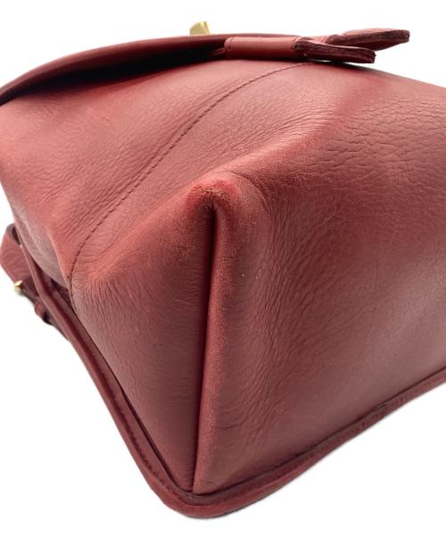 COACH（コーチ）COACH (コーチ) OLD COACH リュック ターンロック式 レッドの古着・服飾アイテム