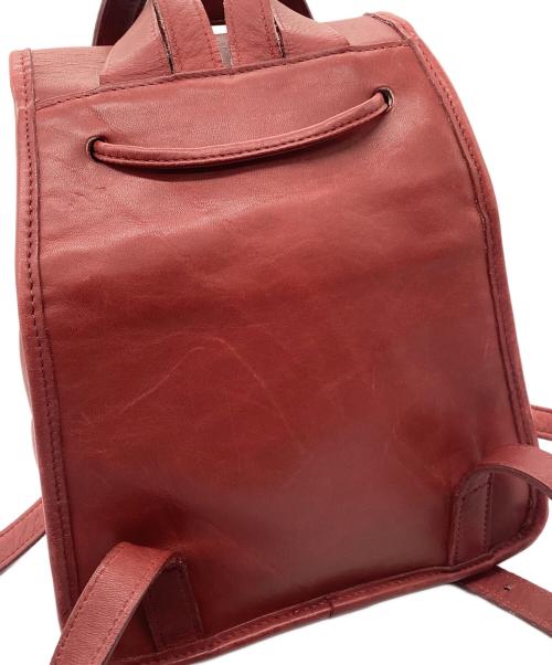 COACH（コーチ）COACH (コーチ) OLD COACH リュック ターンロック式 レッドの古着・服飾アイテム