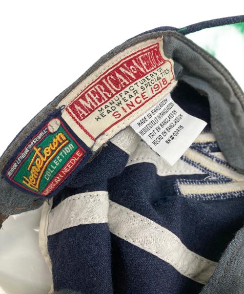 American Needle（アメリカンニードル）AMERICAN NEEDLE (アメリカンニードル) ウールキャップ ネイビーの古着・服飾アイテム