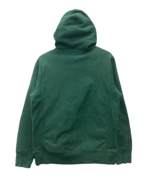 SUPREME（シュプリーム）SUPREME (シュプリーム) プルオーバーパーカー Delta Logo Hooded Sweatshirt 2019 グリーン サイズ:SIZE Mの古着・服飾アイテム