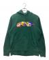 SUPREME（シュプリーム）の古着「プルオーバーパーカー Delta Logo Hooded Sweatshirt 2019」｜グリーン